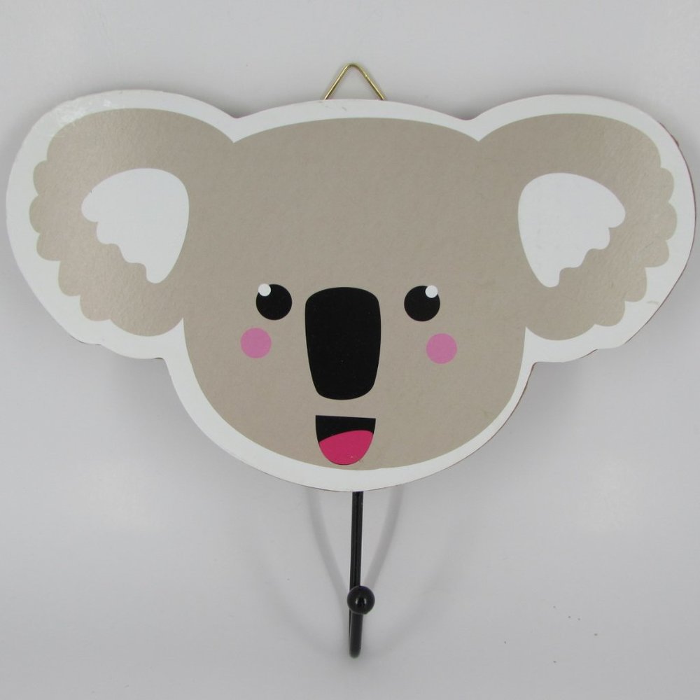 🍍🍍🍍 3 / $15 Koala - Whimsical Children's Wall Plaque / Hook